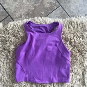 Lululemon built-in bra crop top